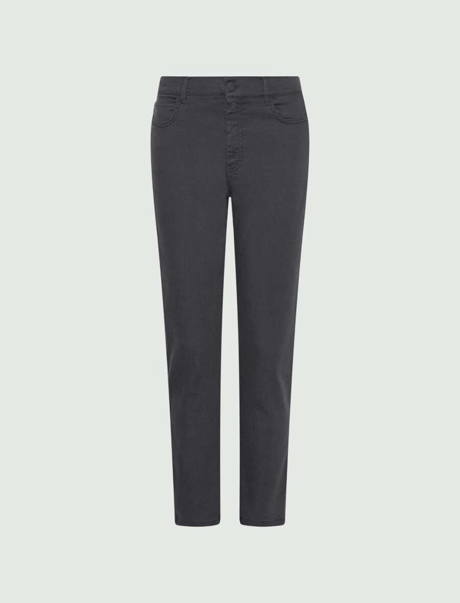 skinny jeans – dunkelgrau