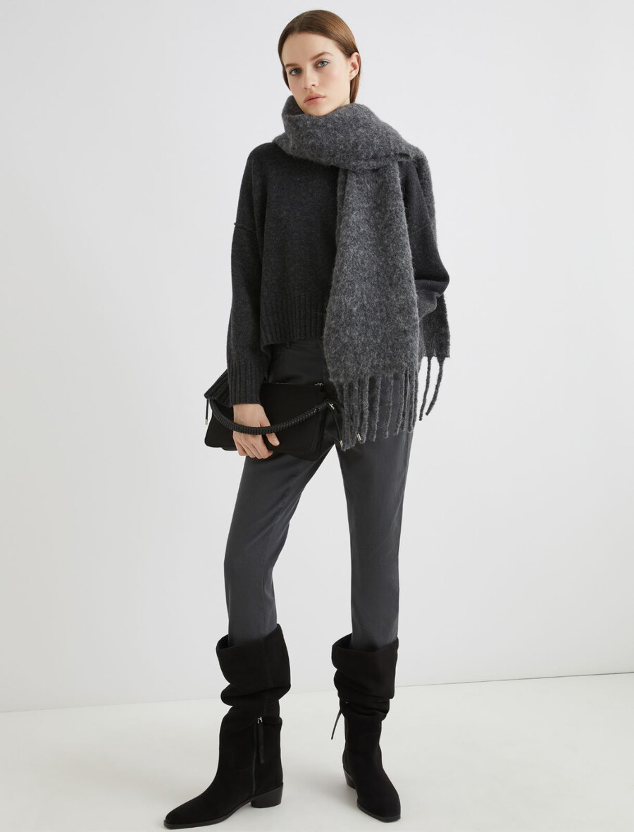 skinny jeans – dunkelgrau