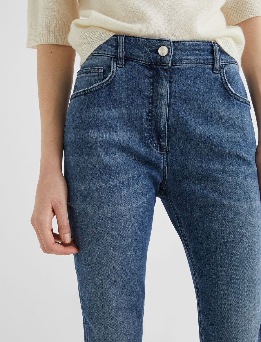 skinny jeans - blaue jeans