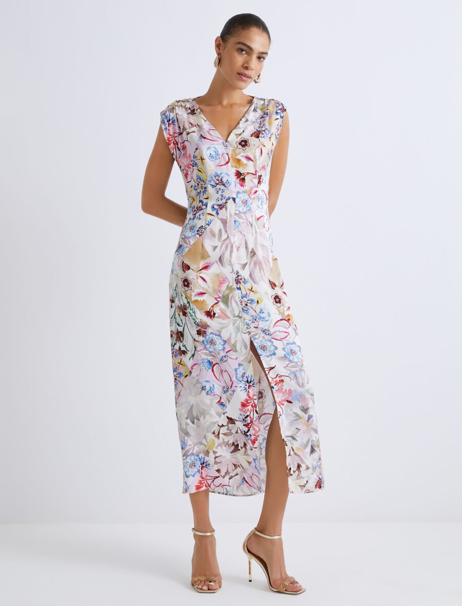 Ärmelloses kleid - pink