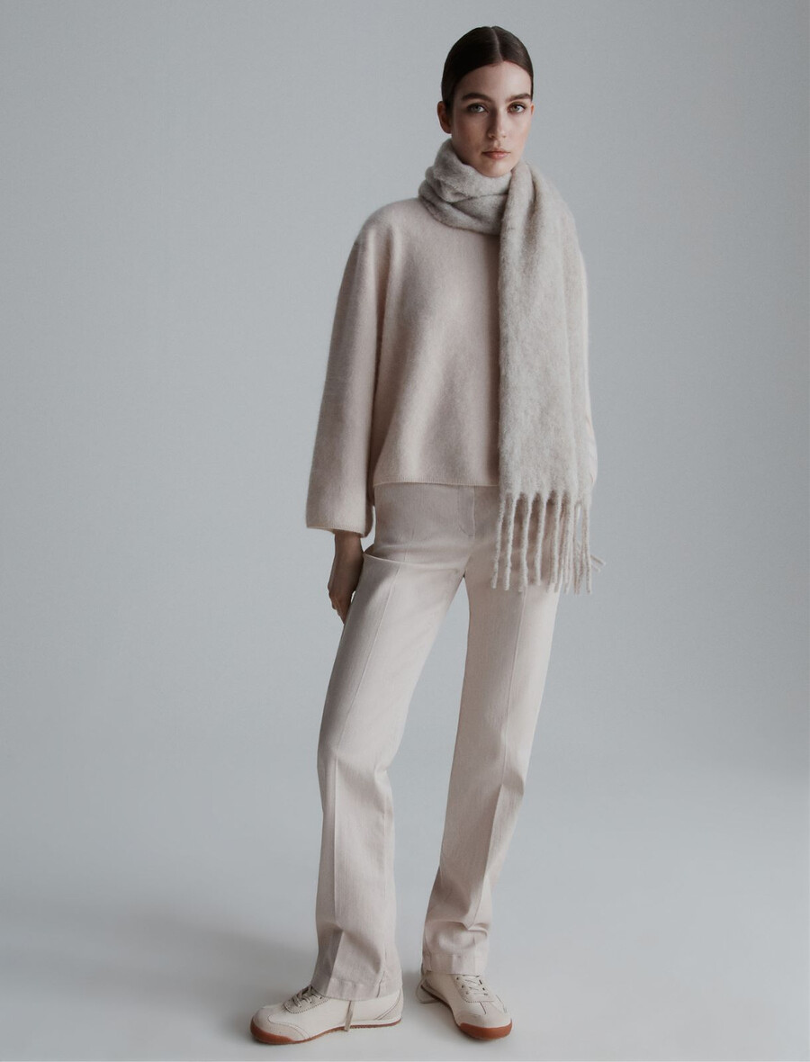 woll-kaschmir-pullover – creme