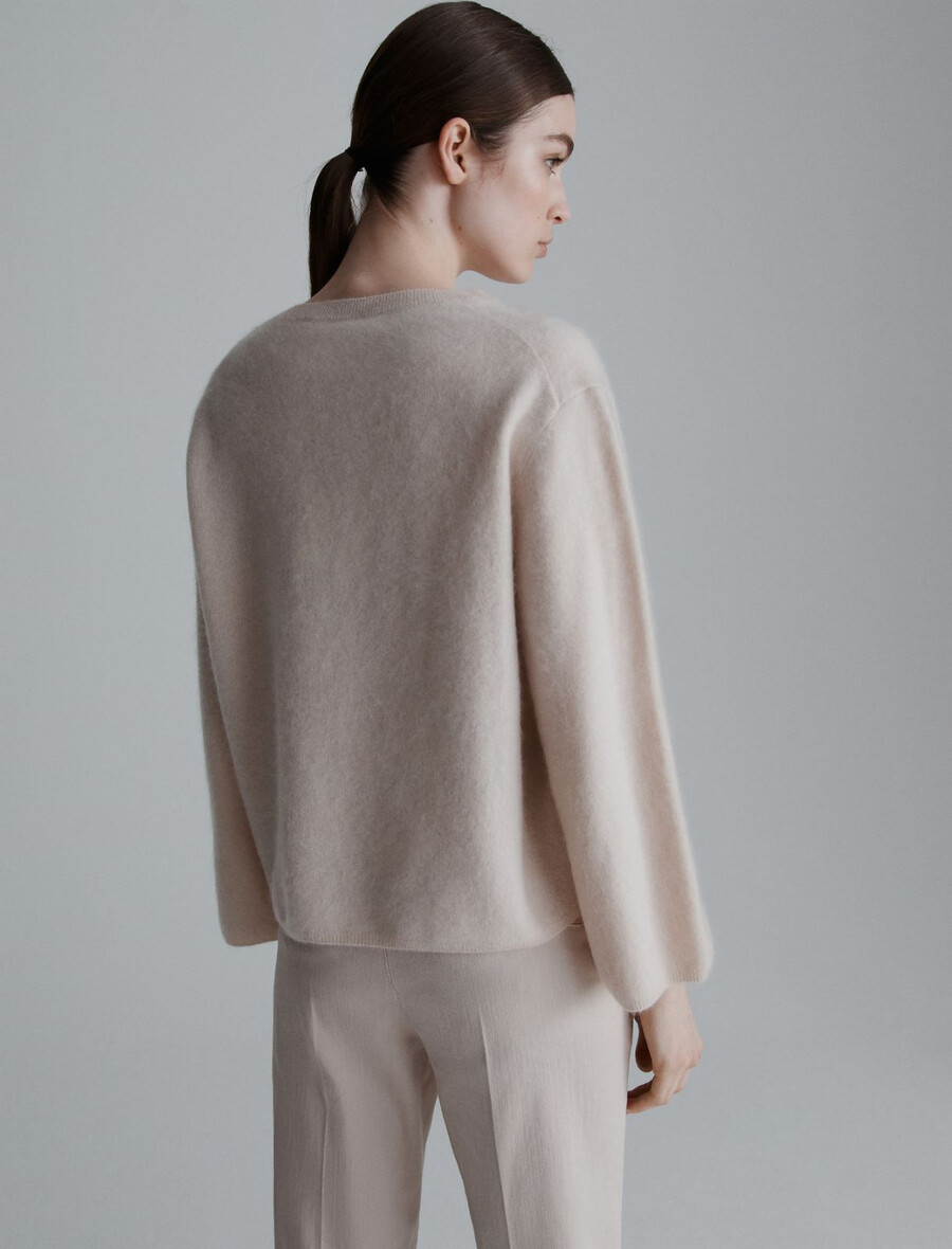 woll-kaschmir-pullover – creme