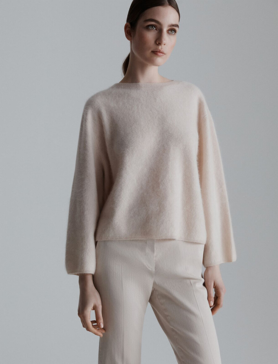 woll-kaschmir-pullover – creme
