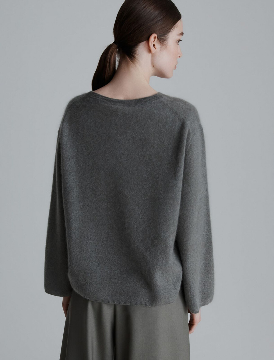 woll-kaschmir-pullover – oliv