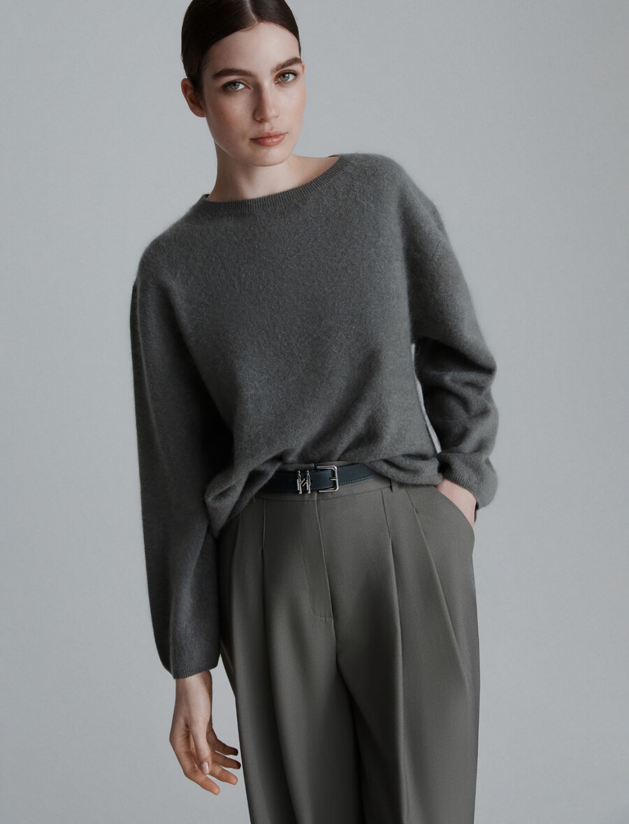 woll-kaschmir-pullover – oliv