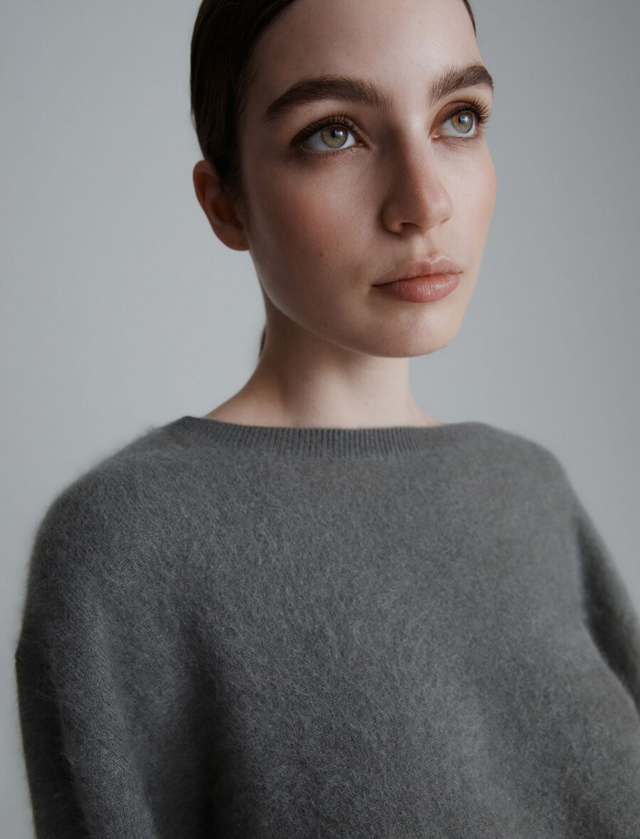 woll-kaschmir-pullover – oliv