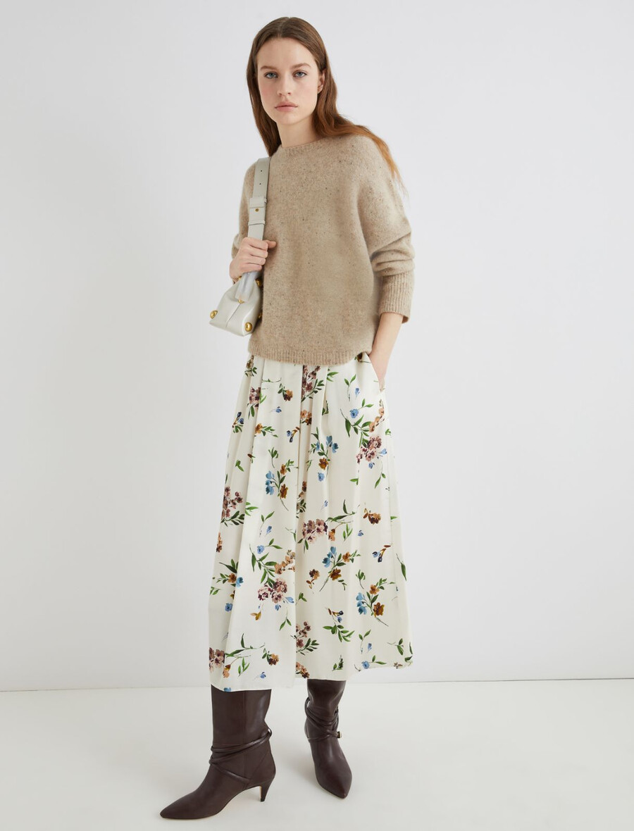 knop garnpullover - camel