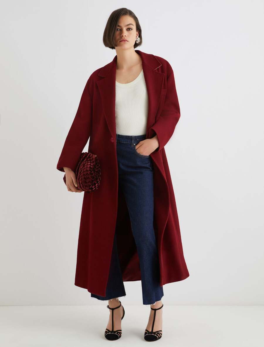 oversize-mantel – bordeaux