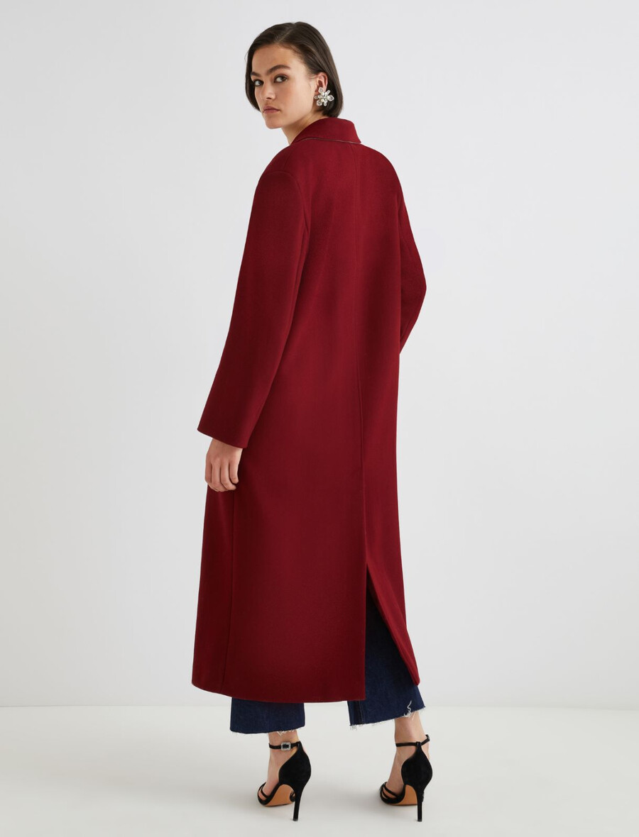 oversize-mantel – bordeaux