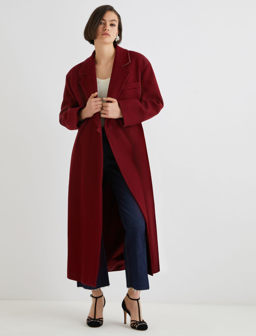oversize-mantel – bordeaux
