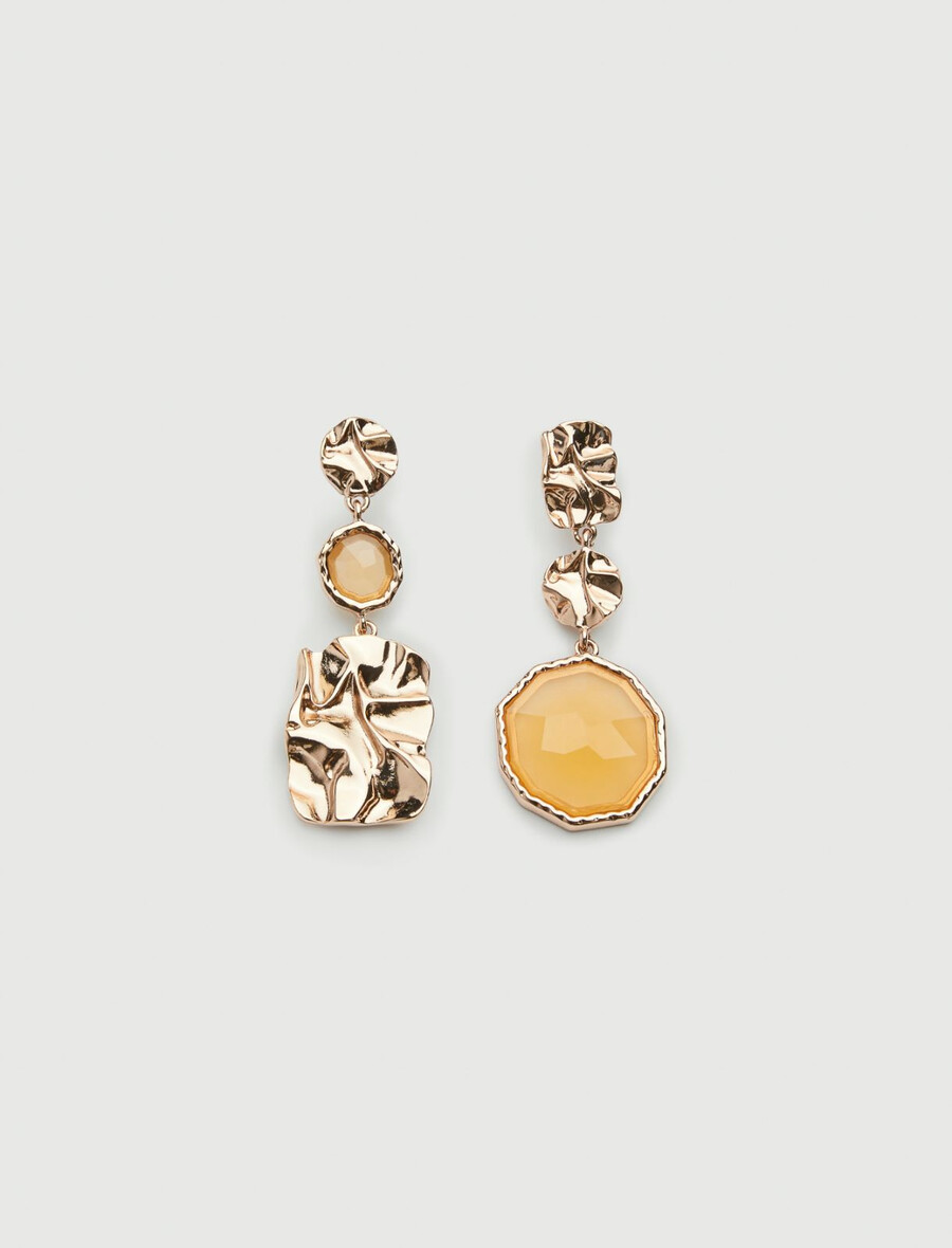 ohrringe mit steinen – gold
