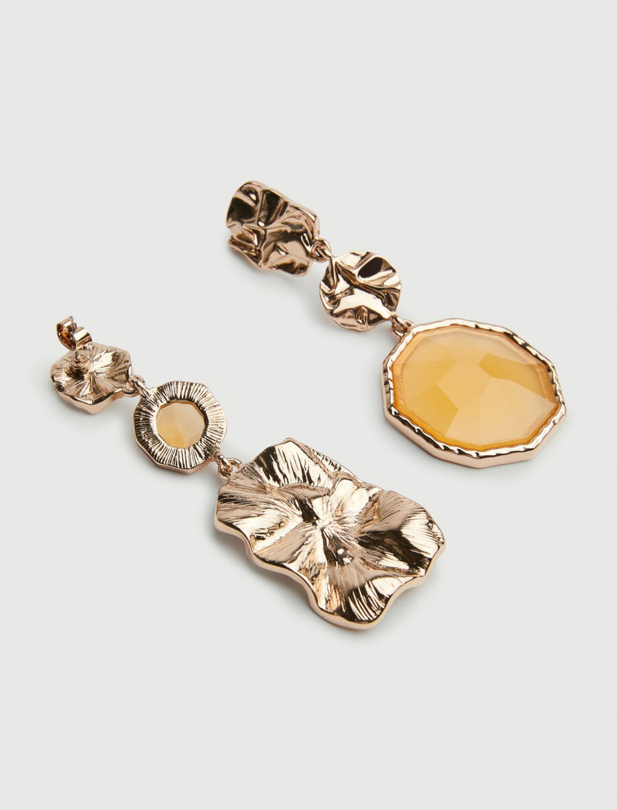 ohrringe mit steinen – gold