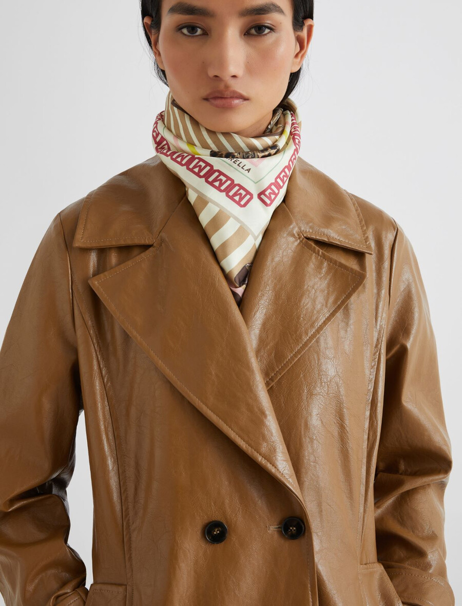 twill-schal - camel