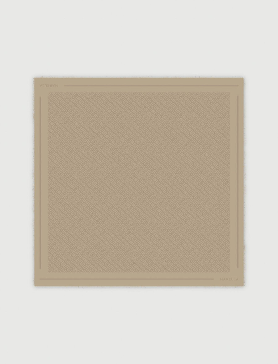 monogramm-schal - turtledove