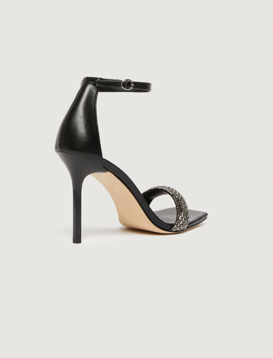 elegante sandalen – schwarz