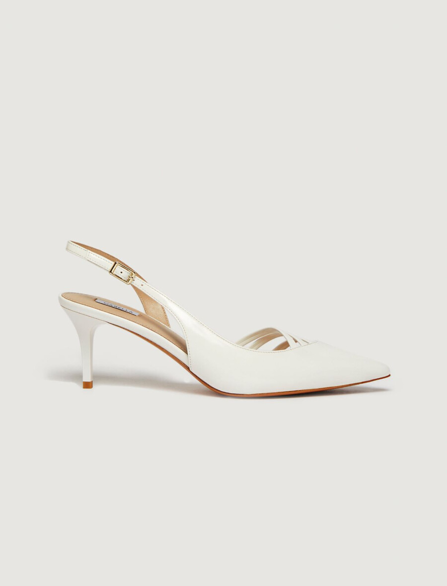 riemchen-slingbacks – weiss