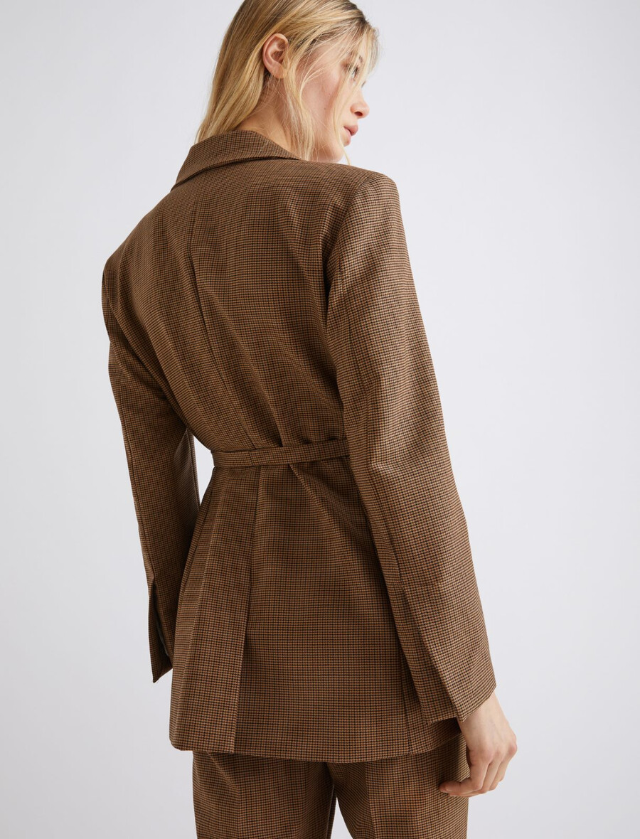 stretch-blazer - kamel
