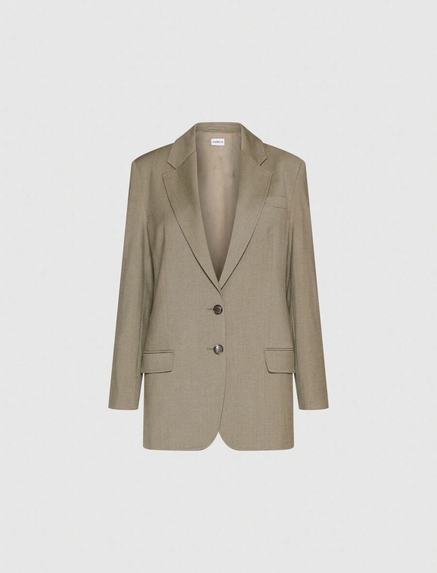 blazer aus stretch-twill - laurel