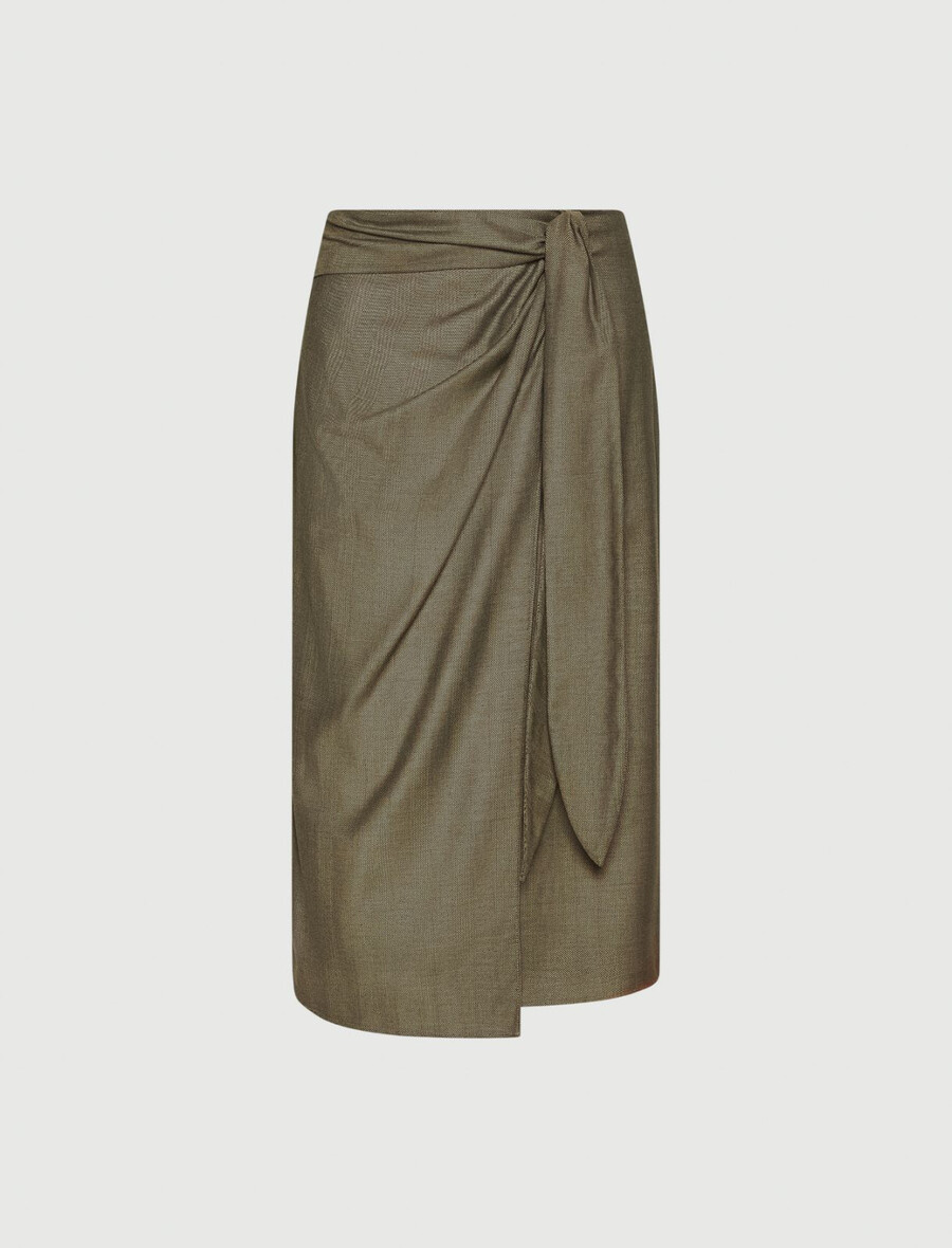 twill-wickelrock - kaki