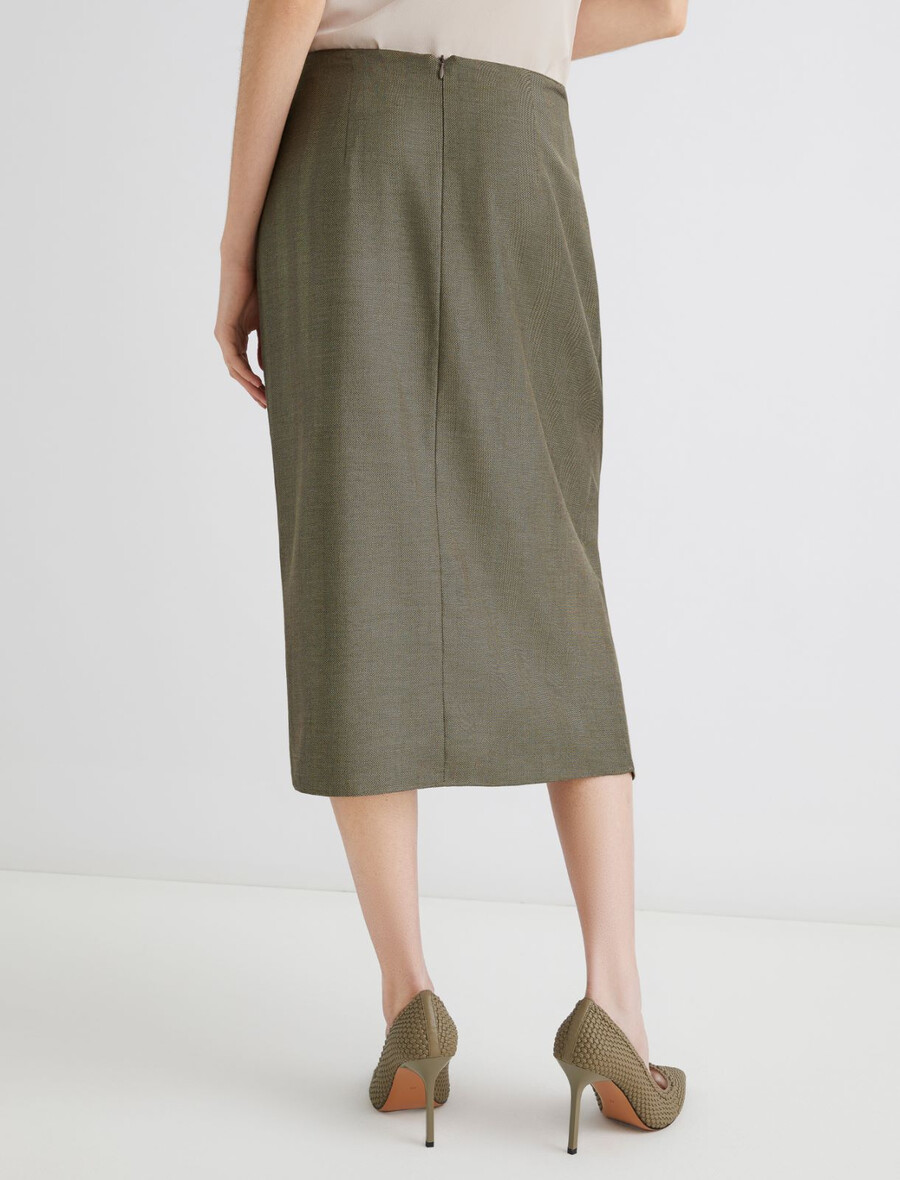 twill-wickelrock - kaki