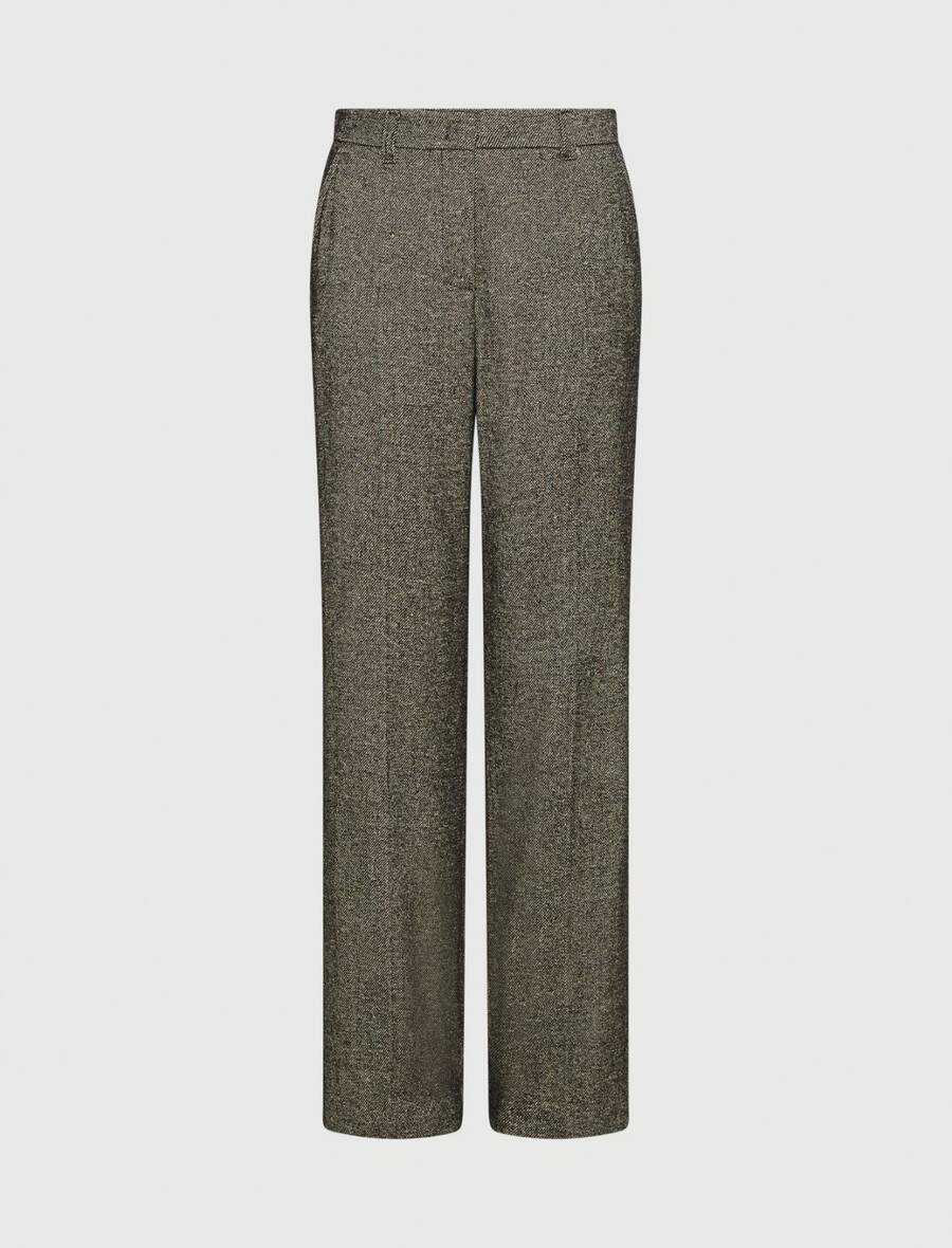tweedhose - braun