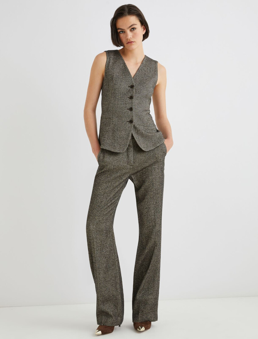 tweedhose - braun
