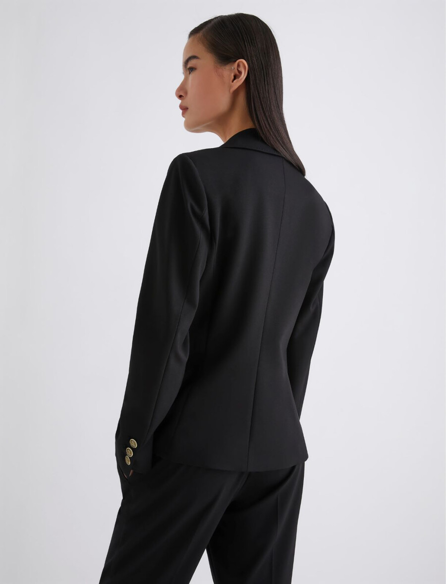 jerseyblazer - schwarz