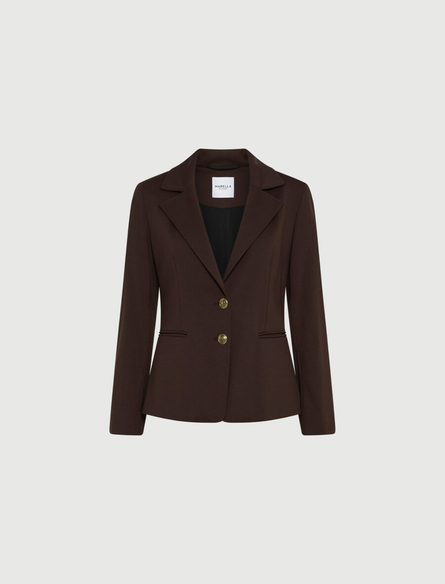 jerseyblazer - braun