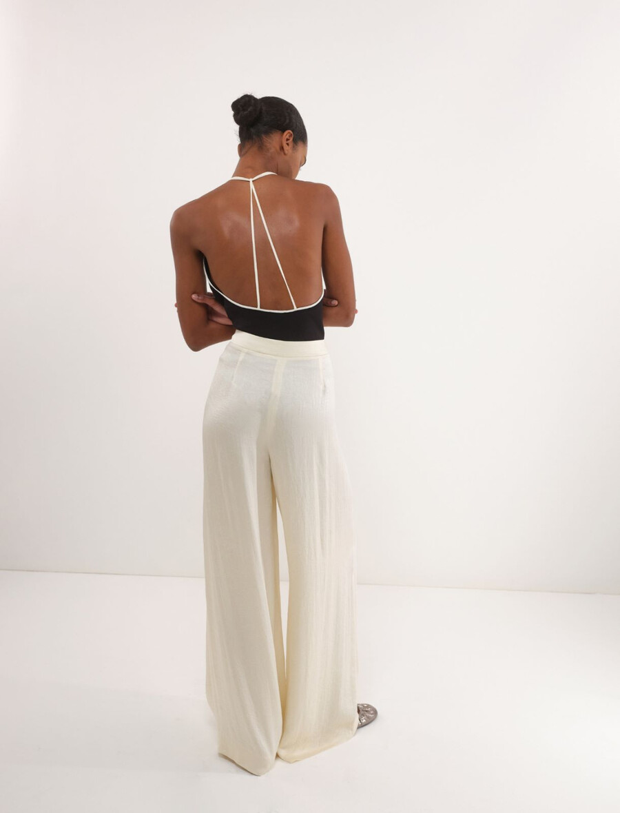crinkle-twill-hose - vanille