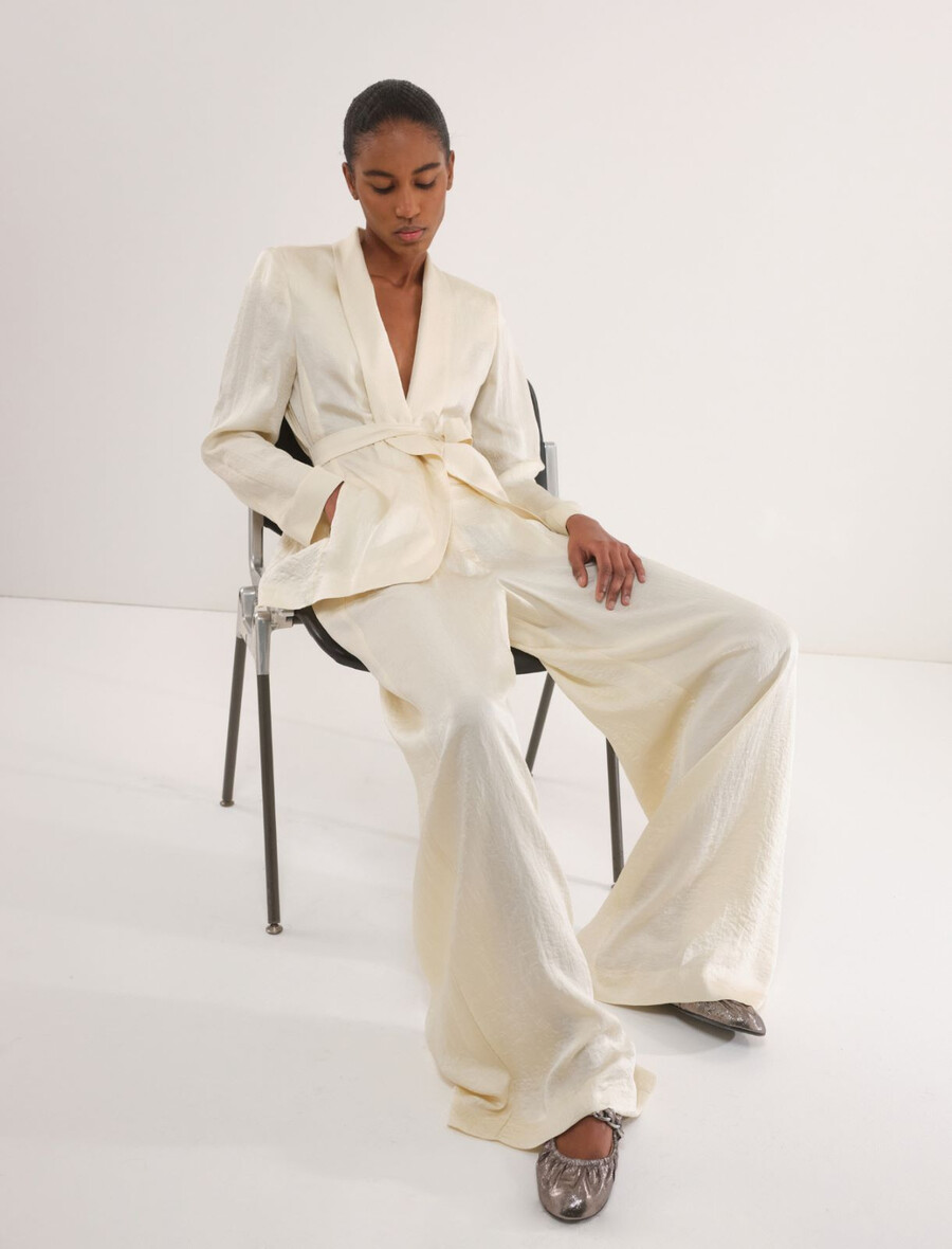 crinkle-twill-hose - vanille