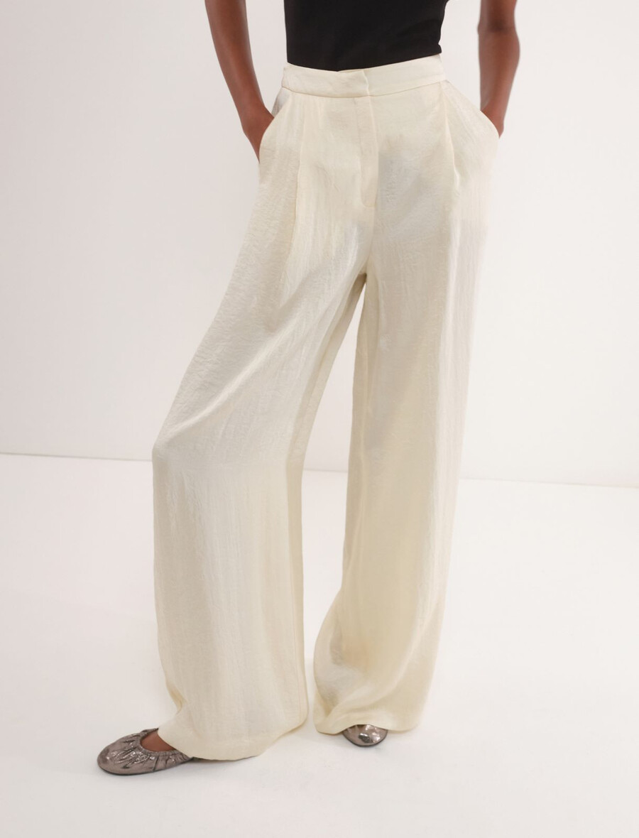 crinkle-twill-hose - vanille
