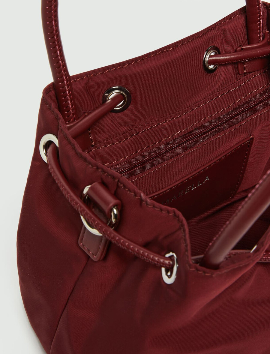 kleiner beutelbeutel - bordeaux