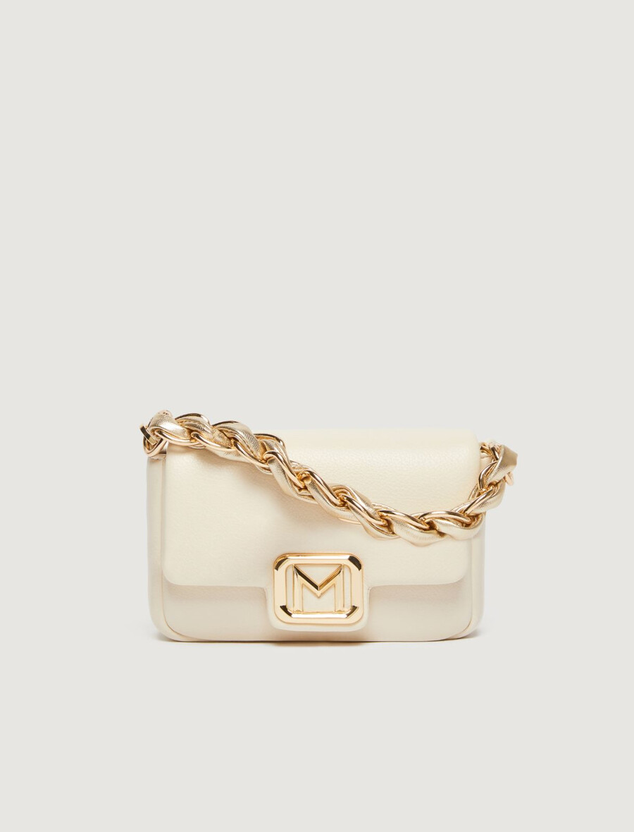 le muse kleine gepolsterte tasche - weiss