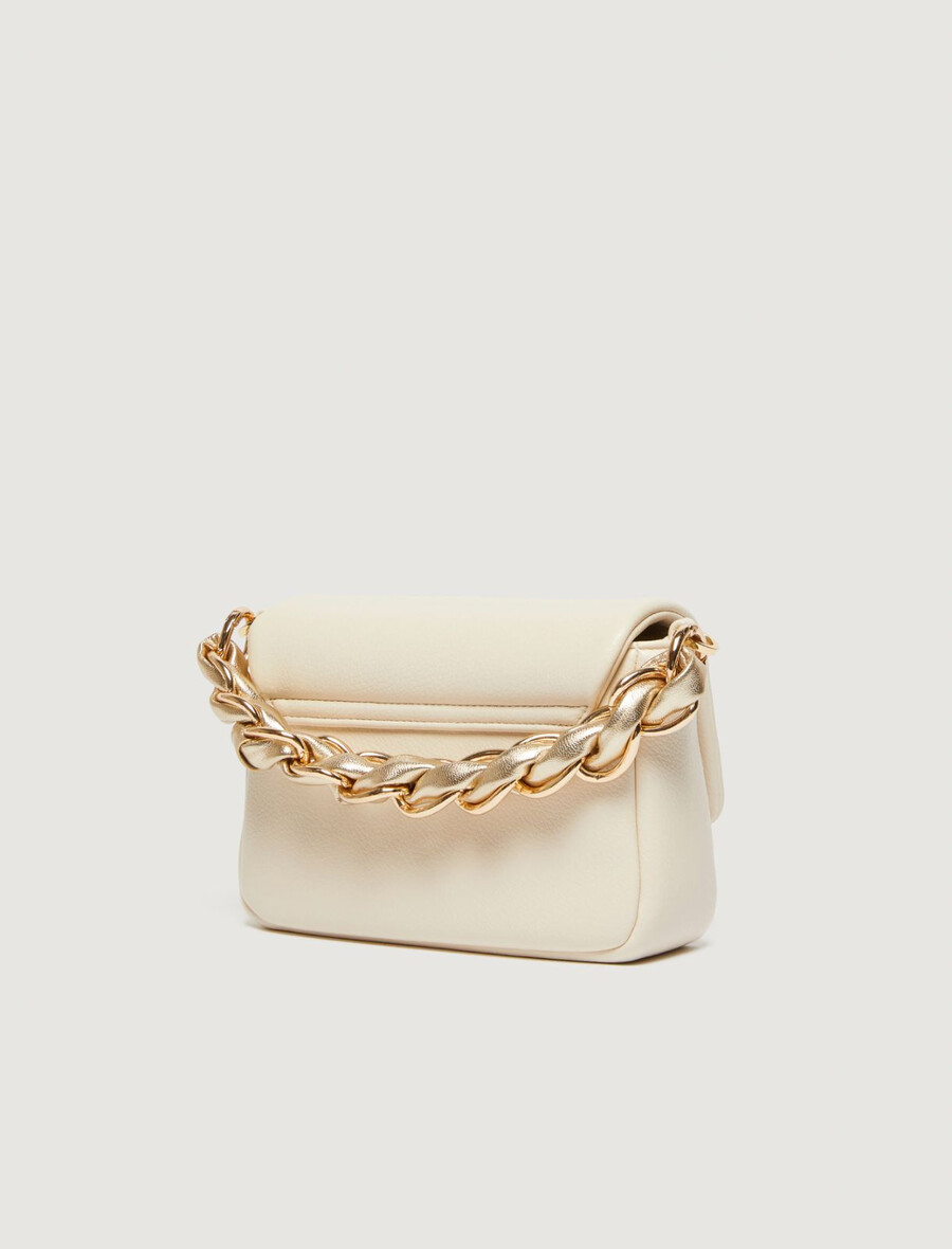 le muse kleine gepolsterte tasche - weiss