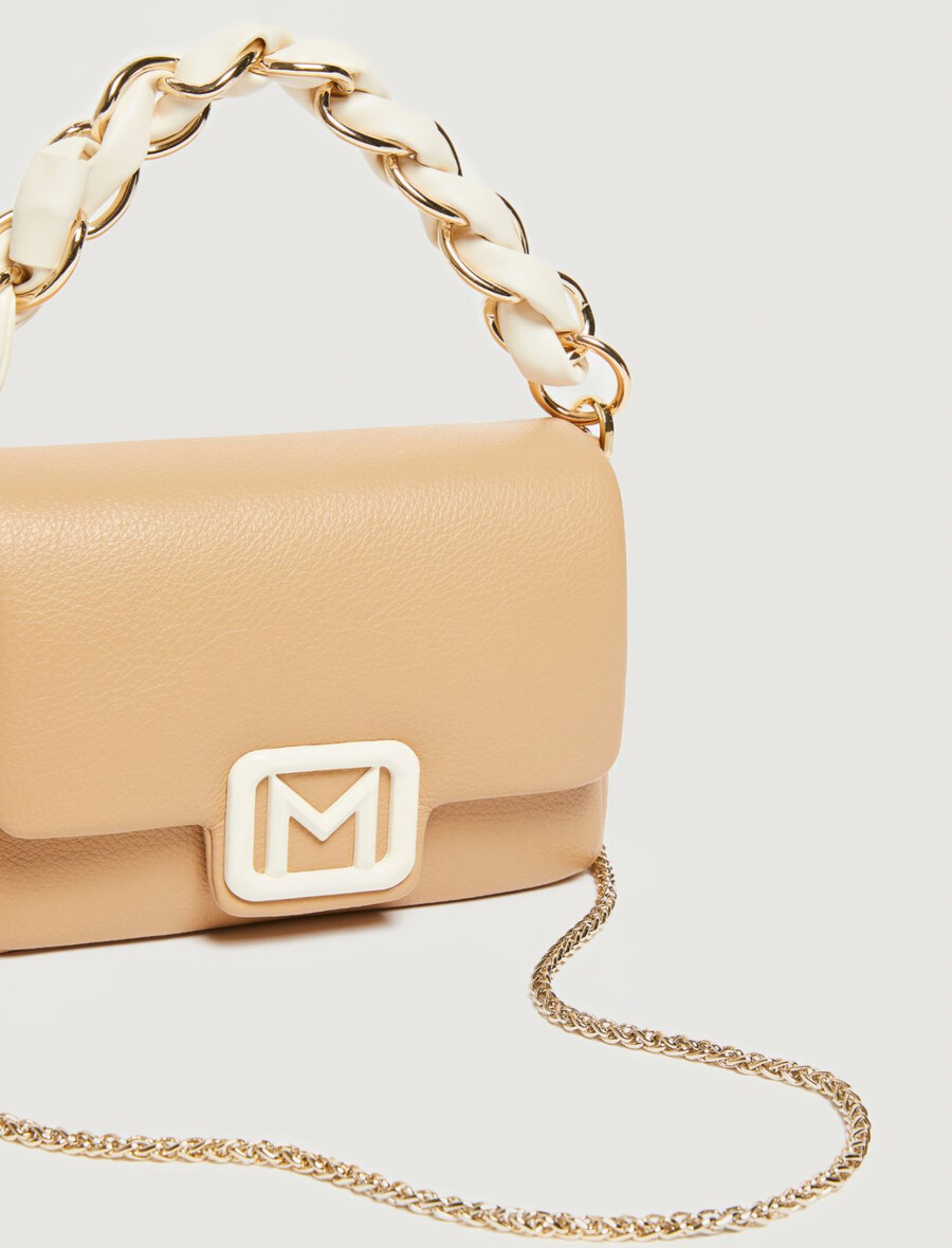 le muse kleine gepolsterte tasche - camel