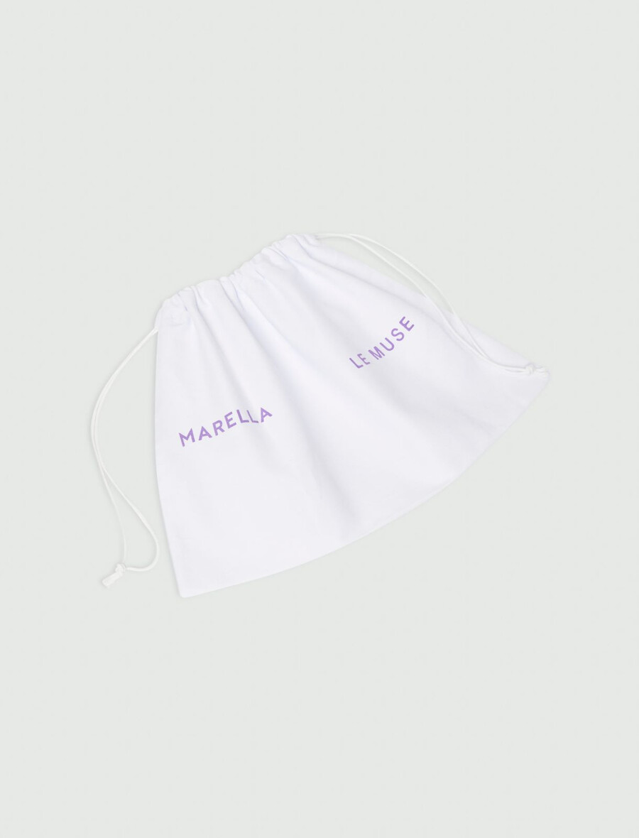 le muse kleine stofftasche - elfenbein