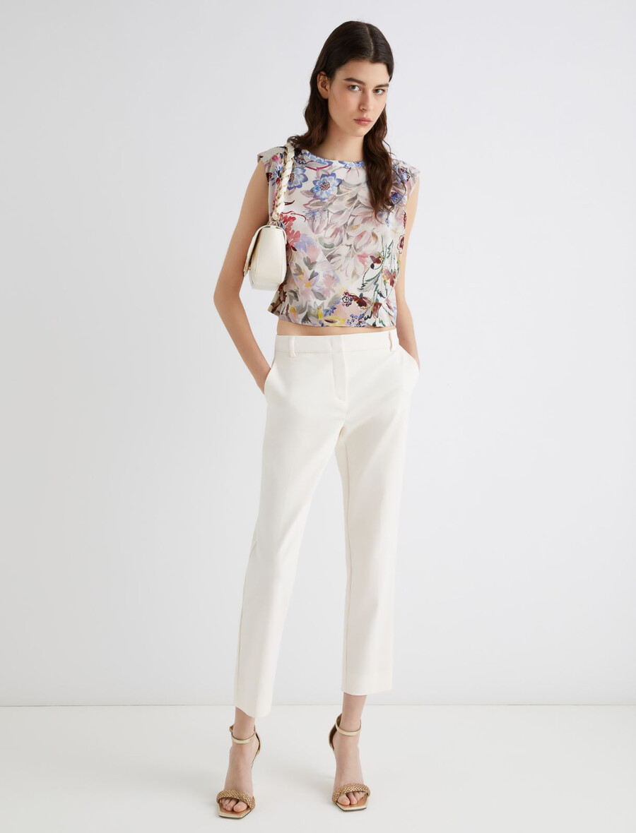 seiden-crop-top – pink