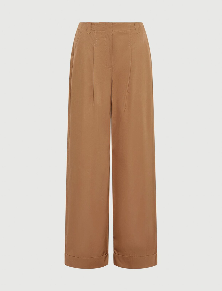 wasserabweisende twillhose - beige