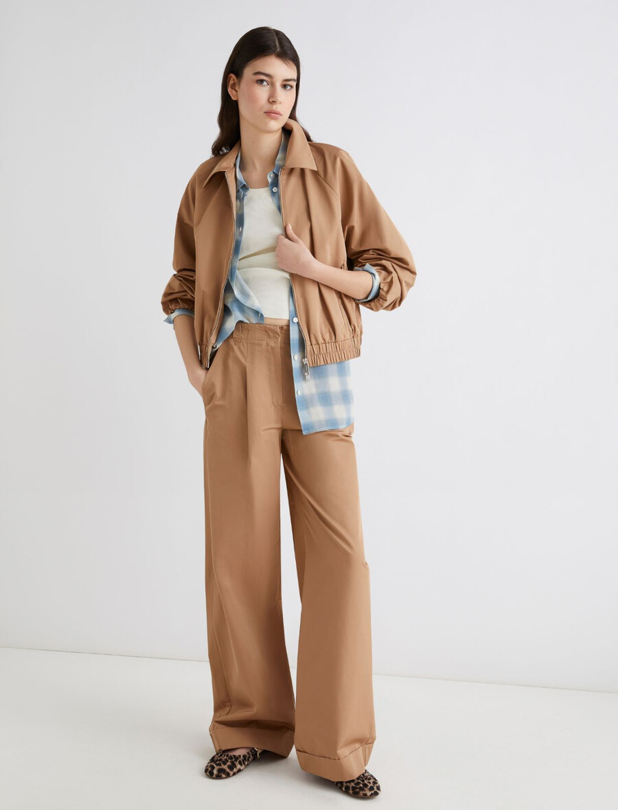 wasserabweisende twillhose - beige
