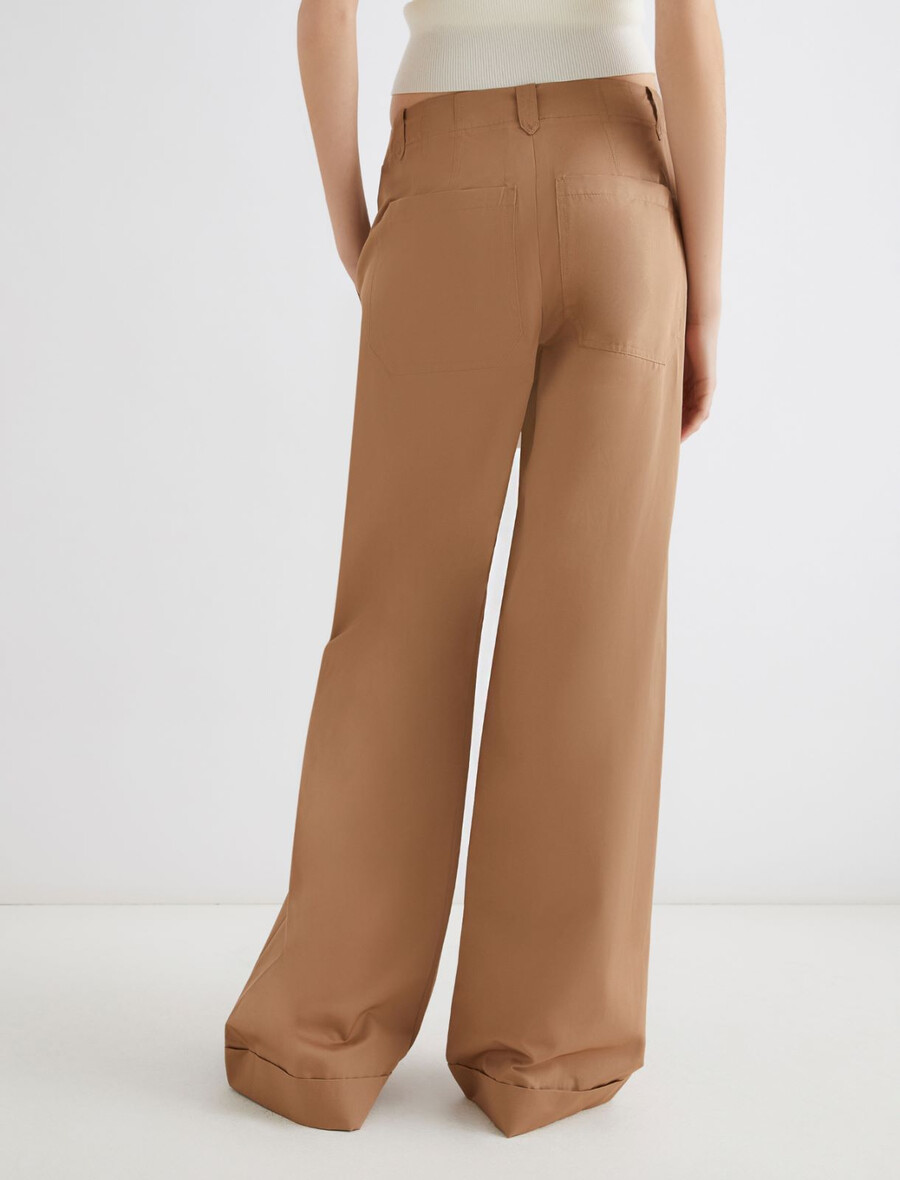 wasserabweisende twillhose - beige