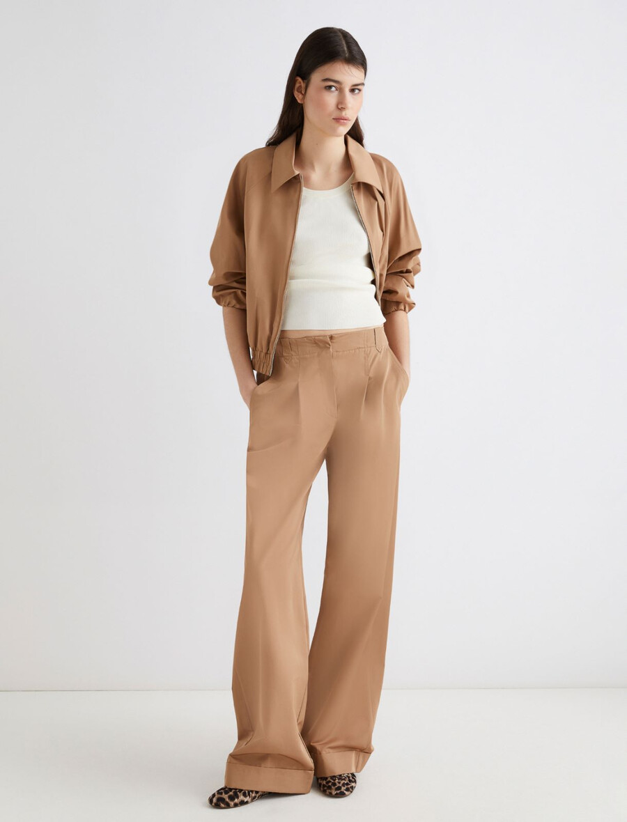 wasserabweisende twillhose - beige