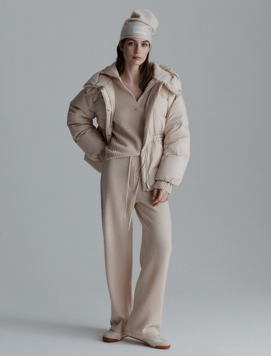 strickhose - creme