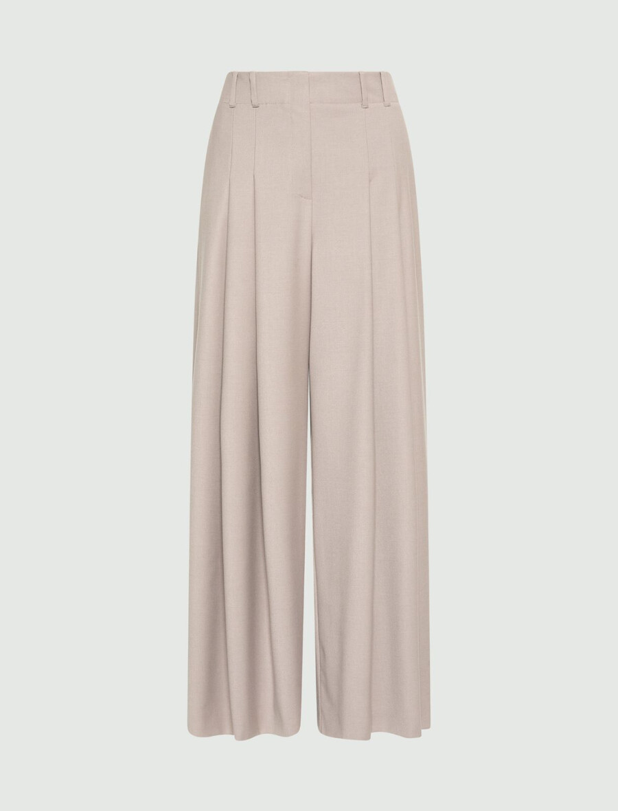 stretch-hose mit weitem bein - seil